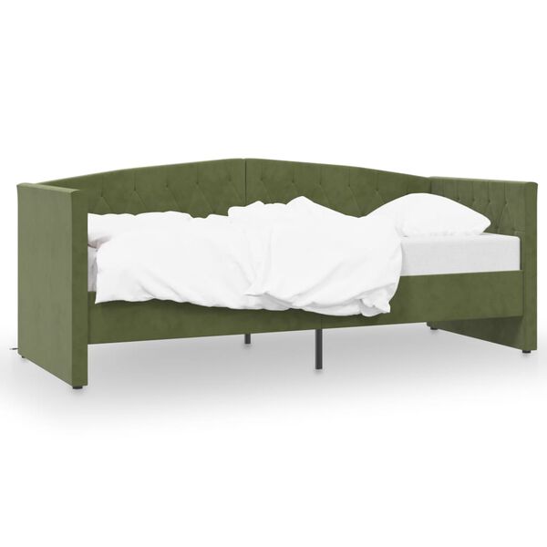 vidaXL &Kappa;&alpha;&nu;&alpha;&pi;έ&sigmaf; &Kappa;&rho;&epsilon;&beta;ά&tau;&iota; &mu;&epsilon; Έ&xi;&omicron;&delta;&omicron; USB &Sigma;&kappa;&omicron;ύ&rho;&omicron; &Pi;&rho;ά&sigma;&iota;&nu;&omicron; 90x200&epsilon;&kappa; &Beta;&epsilon;&lambda;&omicron;ύ&delta;&iota;&nu;&omicron;&sigmaf;