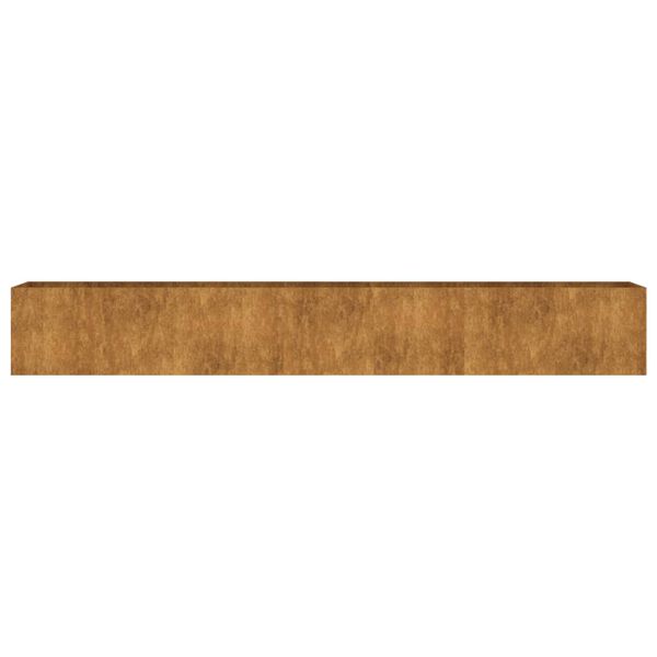 vidaXL Ζαρντινιέρα 280 x 40 x 40 εκ. από Ατσάλι Σκληρυθέν στον Αέρα