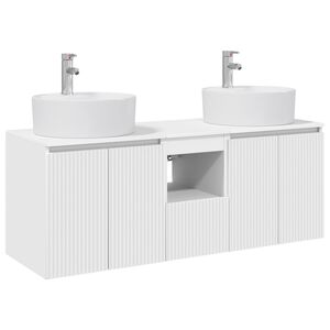 vidaXL &Sigma;&epsilon;&tau; &Nu;&tau;&omicron;&upsilon;&lambda;&alpha;&pi;&iota;ώ&nu; &Mu;&pi;ά&nu;&iota;&omicron;&upsilon; 3 &tau;&mu;&chi;. &Lambda;&epsilon;&upsilon;&kappa;ό 49,5 x 44,5 x 65 &epsilon;&kappa;