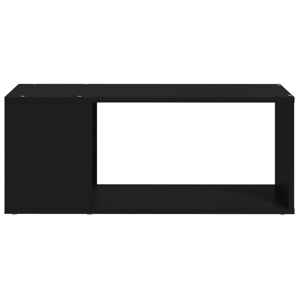 vidaXL Έπιπλο Τηλεόρασης Μαύρο 80 x 24 x 32 εκ. από Επεξ. Ξύλο