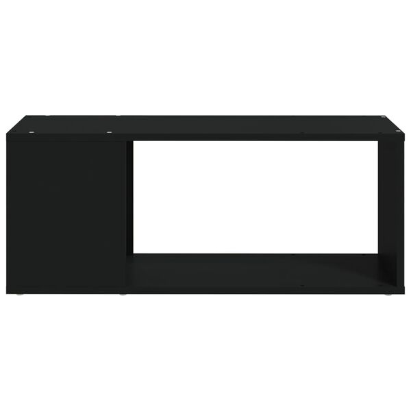 vidaXL Έπιπλο Τηλεόρασης Μαύρο 80 x 24 x 32 εκ. από Επεξ. Ξύλο