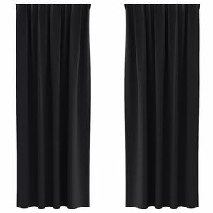 vidaXL &Kappa;&omicron;&upsilon;&rho;&tau;ί&nu;&epsilon;&sigmaf; &Mu;&alpha;ύ&rho;&eta;&sigmaf; Ύ&phi;&alpha;&nu;&sigma;&eta;&sigmaf; &mu;&epsilon; &Delta;&alpha;&chi;&tau;&upsilon;&lambda;ί&delta;&iota;&alpha; 2 pcs &Mu;&alpha;ύ&rho;&omicron;