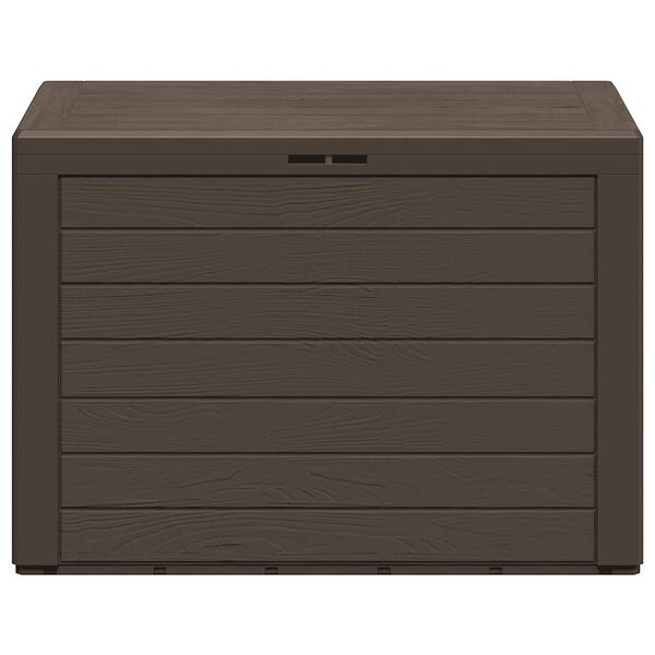 vidaXL Μπαούλο Αποθήκευσης Κήπου Καφέ 78 x 44 x 55 εκ.