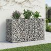 vidaXL &Alpha;&nu;&alpha;&sigma;&eta;&kappa;&omega;&mu;έ&nu;&omicron; &kappa;&rho;&epsilon;&beta;ά&tau;&iota; gabion &Alpha;&sigma;&eta;&mu;ί 130 x 50 x 80 cm