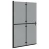 vidaXL &Tau;&omicron;ί&chi;&omicron;&sigmaf; Walk-In &Nu;&tau;&omicron;&upsilon;&sigmaf; &Mu;&alpha;ύ&rho;&omicron; 120 x 6,5 x 190 &epsilon;&kappa;.