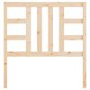 vidaXL Κεφαλάρι Κρεβατιού 96 x 4 x 100 εκ. από Μασίφ Ξύλο Πεύκου