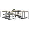 vidaXL Τραπεζάκι Σαλονιού Sonoma Δρυς 121x121x40 εκ Επεξεργασμένο Ξύλο