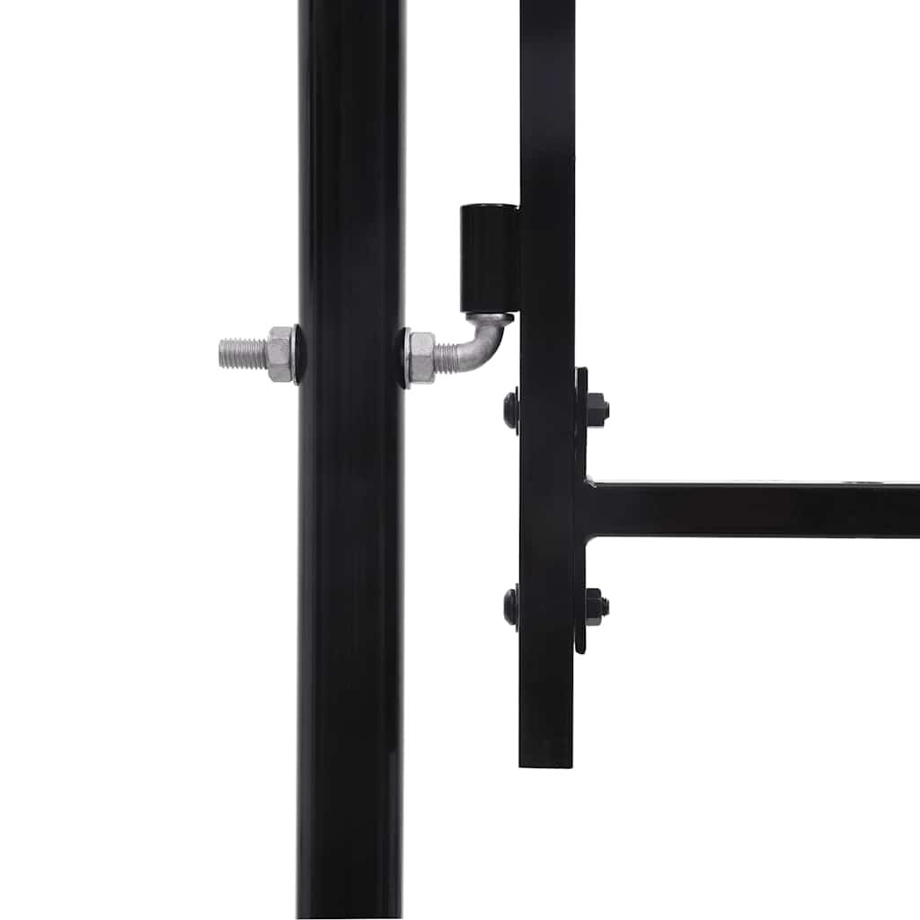 vidaXL Πόρτα Περίφραξης Διπλή με Λόγχες 400 x 225 εκ.
