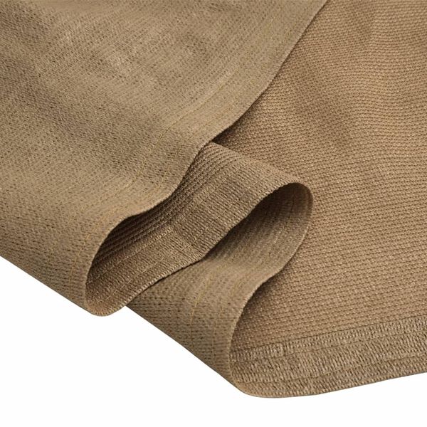 vidaXL Χαλί Σκηνής Taupe 400 x 700 εκ. από HDPE