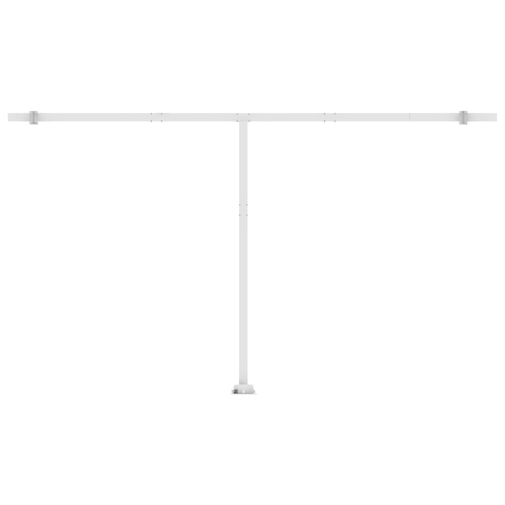 vidaXL Τέντα Αυτόματη με LED & Αισθητήρα Ανέμου Κρεμ 500 x 300 εκ.