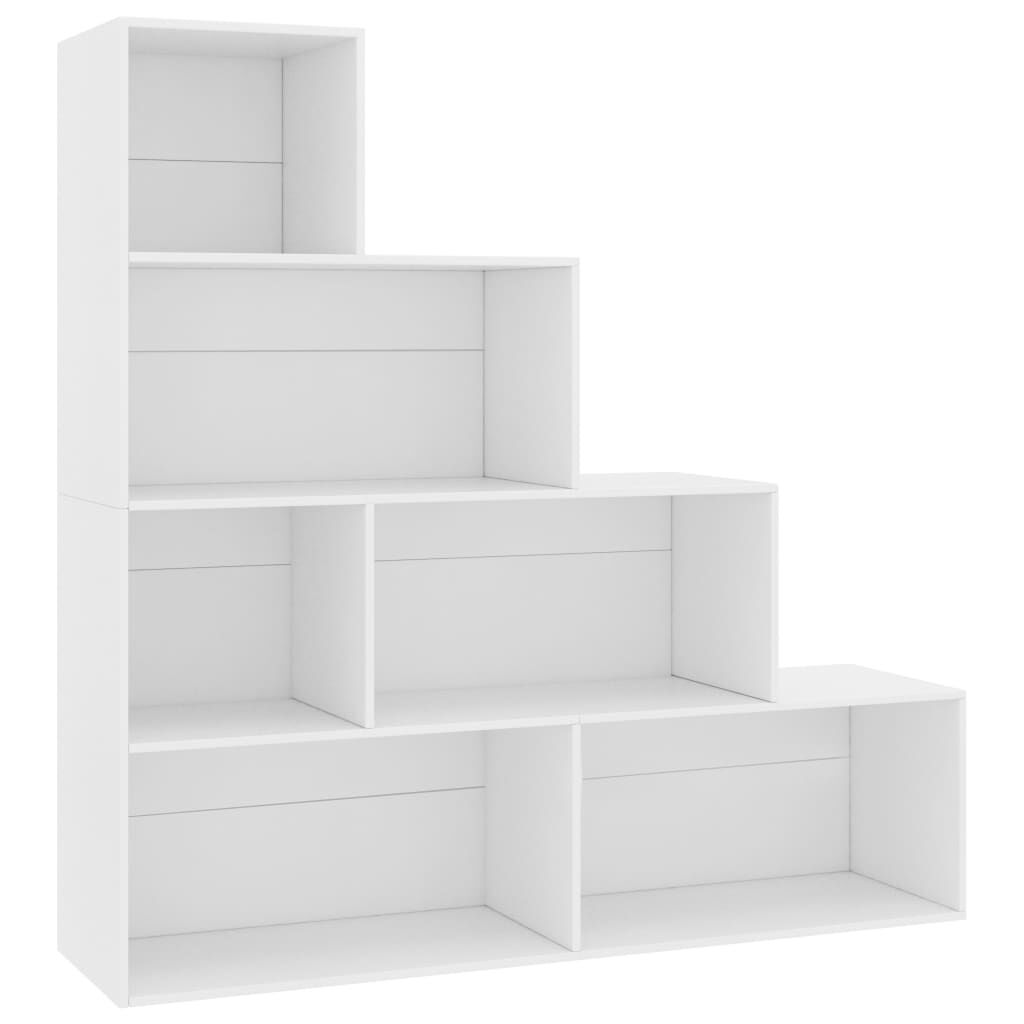 vidaXL Βιβλιοθήκη/Διαχωριστικό Χώρου Λευκό 155x24x160 εκ. Επεξ. Ξύλο