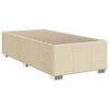vidaXL &Kappa;&rho;&epsilon;&beta;ά&tau;&iota; Boxspring &mu;&epsilon; &Sigma;&tau;&rho;ώ&mu;&alpha; &Kappa;&rho;&epsilon;&mu; 90x190 &epsilon;&kappa;.&Upsilon;&phi;&alpha;&sigma;&mu;ά&tau;&iota;&nu;&omicron;