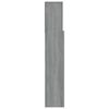 vidaXL Κεφαλάρι Με Αποθηκευτικό Χώρο Γκρι Sonoma 120x19x103,5 εκ.