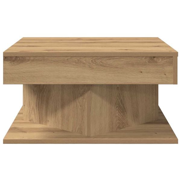vidaXL Τραπεζάκι Σαλονιού τεχνίτης Δρυς 55x55x30 εκ Επεξεργασμένο Ξύλο