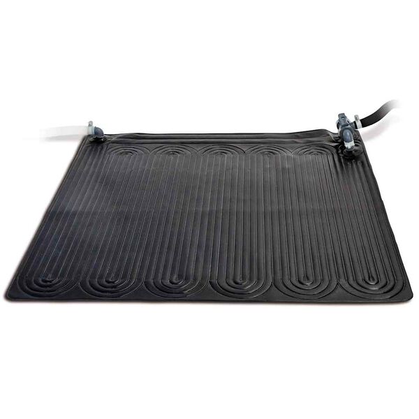 Intex Χαλάκι Ηλιακής Θέρμανσης Μαύρο 1,2 x 1,2 μ. από PVC 28685