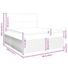 vidaXL &Kappa;&rho;&epsilon;&beta;ά&tau;&iota; Boxspring &mu;&epsilon; &Sigma;&tau;&rho;ώ&mu;&alpha; &Mu;&pi;&lambda;&epsilon; 180x200 &epsilon;&kappa;. &Beta;&epsilon;&lambda;&omicron;ύ&delta;&iota;&nu;&omicron;