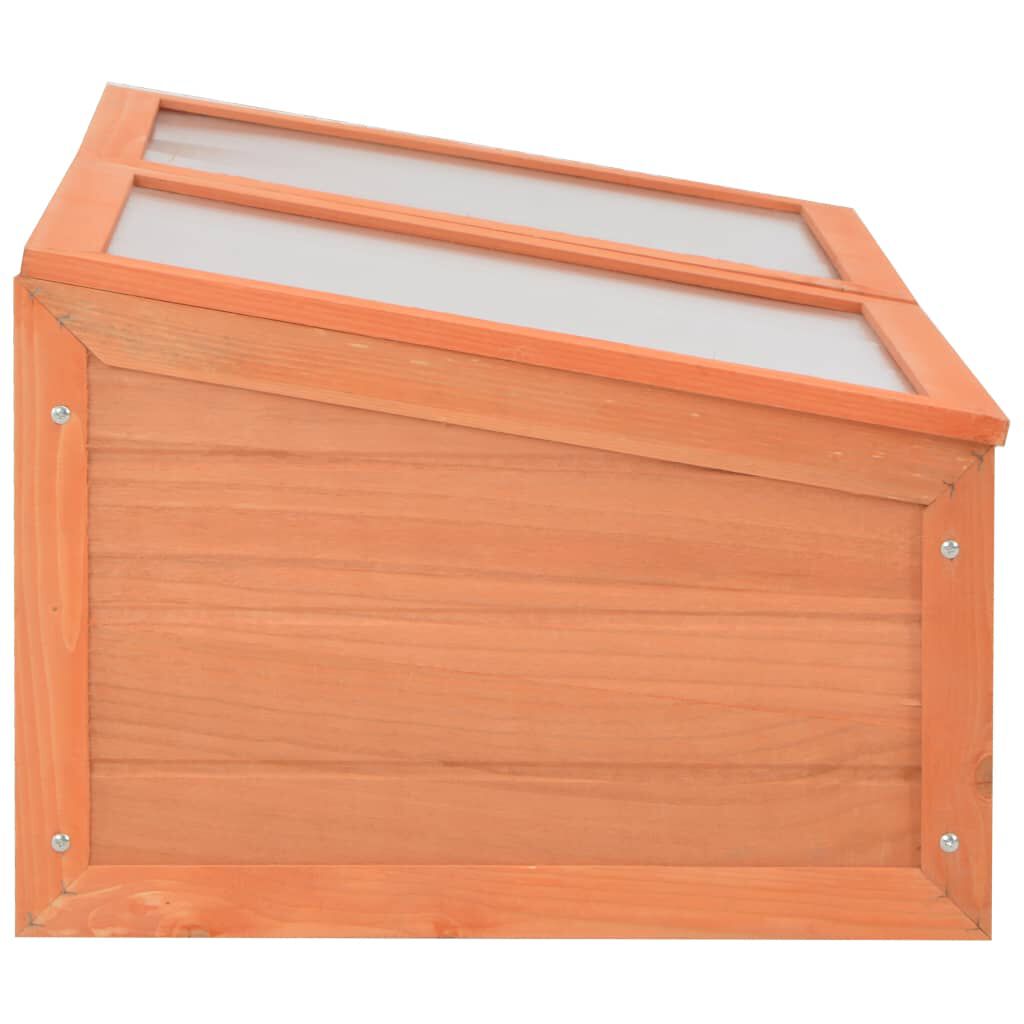 vidaXL Θερμοκήπιο 100x50x34 εκ. Ξύλινο