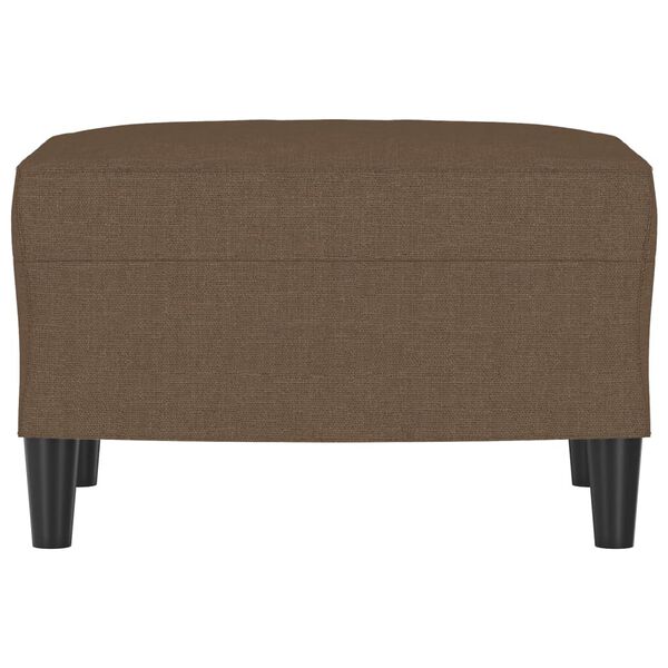 vidaXL Υποπόδιο Καφέ60x50x41 εκ. Υφασμάτινο