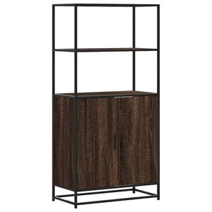 vidaXL Highboard &kappa;&alpha;&phi;έ &delta;&rho;&upsilon;&sigmaf; &Kappa;&alpha;&tau;&alpha;&sigma;&kappa;&epsilon;&upsilon;&alpha;&sigma;&mu;έ&nu;&omicron; &xi;ύ&lambda;&omicron; &kappa;&alpha;&iota; &mu;έ&tau;&alpha;&lambda;&lambda;&omicron;
