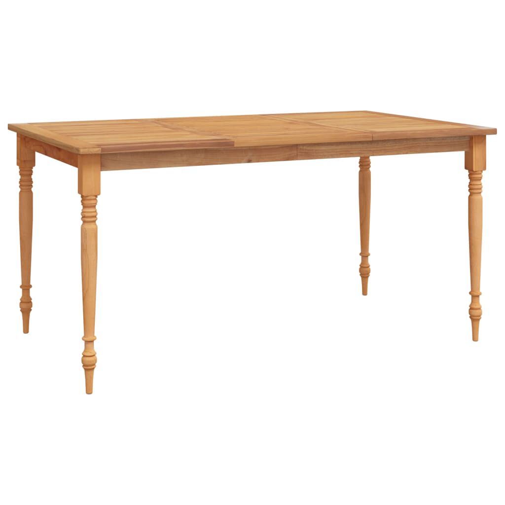 vidaXL Τραπέζι Batavia 150 x 90 x 75 εκ. από Μασίφ Ξύλο Teak
