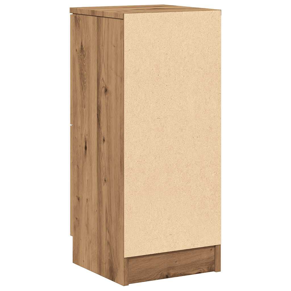 vidaXL Sideboards 2 τεμάχια Artisan Oak 30x30x70cm Κατασκευασμένο ξύλο