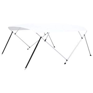 vidaXL &Tau;έ&nu;&tau;&alpha; &Sigma;&kappa;ά&phi;&omicron;&upsilon;&sigmaf; &mu;&epsilon; 4 &Alpha;&psi;ί&delta;&epsilon;&sigmaf; &Lambda;&epsilon;&upsilon;&kappa;ή 243 x (230-244) x 137 &epsilon;&kappa;.