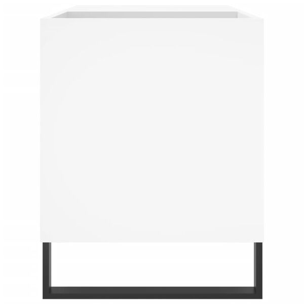 vidaXL Δισκοθήκη Λευκή 85 x 38 x 48 εκ. από Επεξεργασμένο Ξύλο