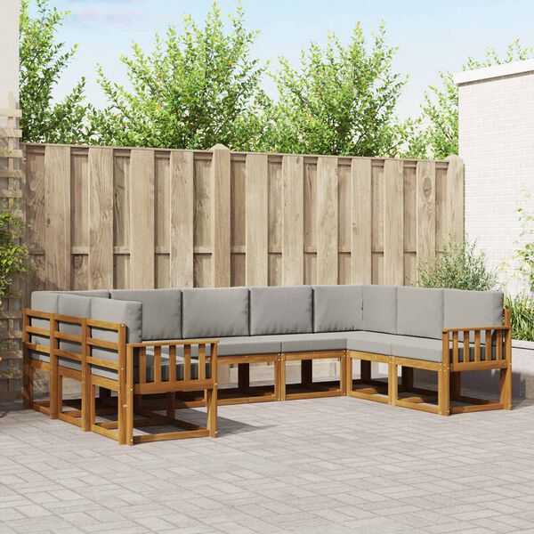 vidaXL &Sigma;&epsilon;&iota;&rho;ά &Kappa;&alpha;&nu;&alpha;&pi;έ &Epsilon;&xi;&omega;&tau;&epsilon;&rho;&iota;&kappa;&omicron;ύ 9 pcs &Phi;&upsilon;&sigma;&iota;&kappa;ό &kappa;&alpha;&iota; &Alpha;&nu;&omicron;&iota;&chi;&tau;ό &Gamma;&kappa;&rho;&iota;