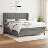 vidaXL &Kappa;&rho;&epsilon;&beta;ά&tau;&iota; Boxspring &mu;&epsilon; &Sigma;&tau;&rho;ώ&mu;&alpha; &Sigma;&kappa;&omicron;ύ&rho;&omicron; &Gamma;&kappa;&rho;&iota; 160x200 &epsilon;&kappa; &Upsilon;&phi;&alpha;&sigma;&mu;ά&tau;&iota;&nu;&omicron;