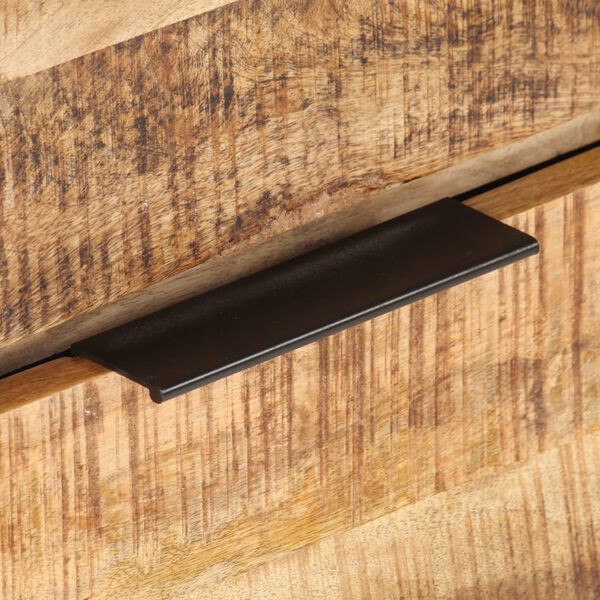 vidaXL Συρταριέρα 59 x 33 x 75 εκ. από Ακατέργαστο Ξύλο Μάνγκο