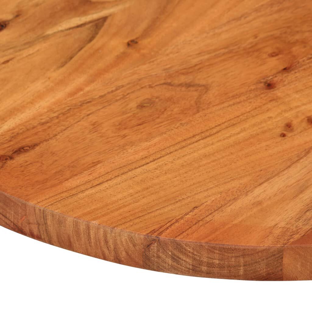 vidaXL Επιφάνεια Τραπεζιού Οβάλ 100x50x2,5 εκ. Μασίφ Ξύλο Ακακίας