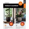 Capi Βάζο Nature Rib Elegant Deluxe Ιβουάρ 40 x 60 εκ. KOFI1131