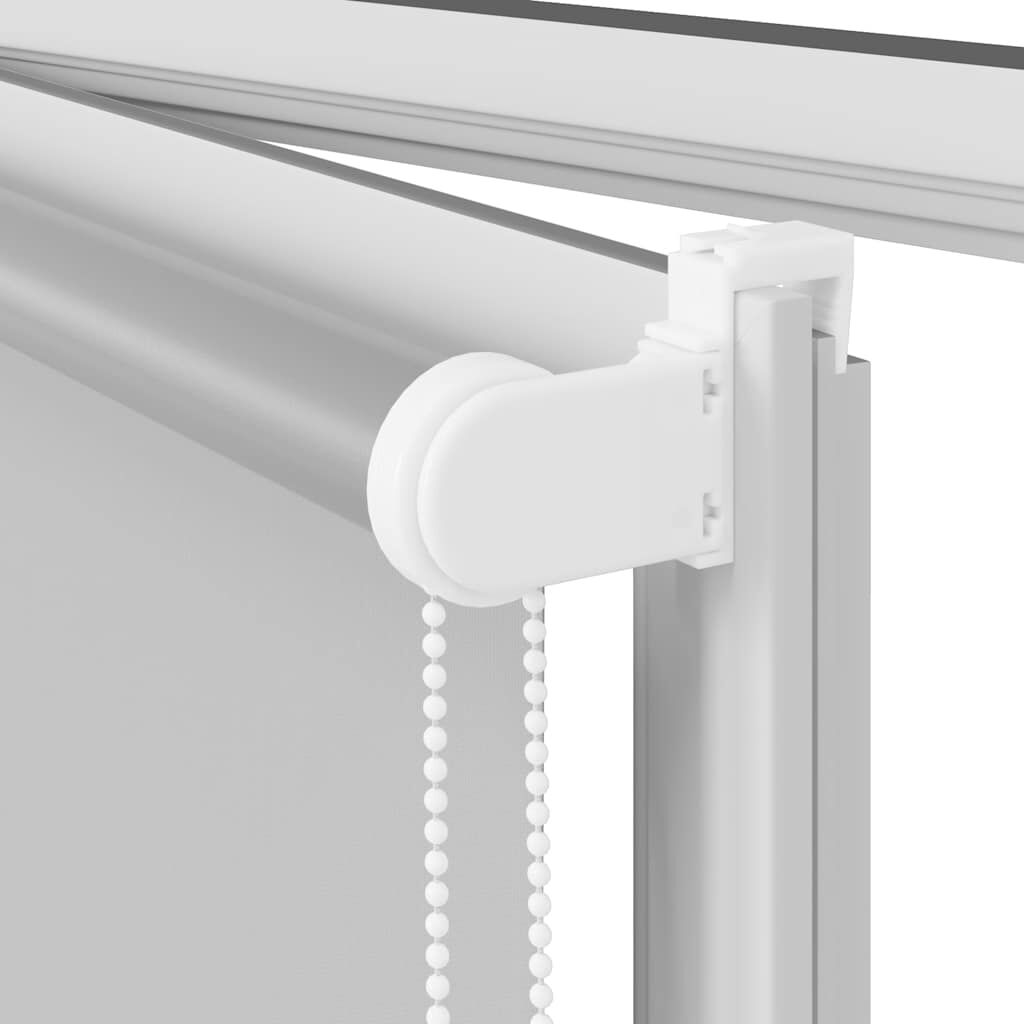 vidaXL Roller Blind Blackout ανοιχτό γκρι 165x210 cm Πλάτος υφάσματος