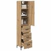 vidaXL Highboard Artisan Oak 69,5 x 34 x 180 &epsilon;&kappa;. &Epsilon;&pi;&epsilon;&xi;&epsilon;&rho;&gamma;&alpha;&sigma;&mu;έ&nu;&omicron; &xi;ύ&lambda;&omicron;