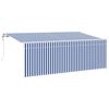 vidaXL &Alpha;&nu;&alpha;&delta;&iota;&pi;&lambda;&omicron;ύ&mu;&epsilon;&nu;&eta; &tau;έ&nu;&tau;&alpha; &Mu;&pi;&lambda;&epsilon; &kappa;&alpha;&iota; ά&sigma;&pi;&rho;&omicron; 400 x 200 cm