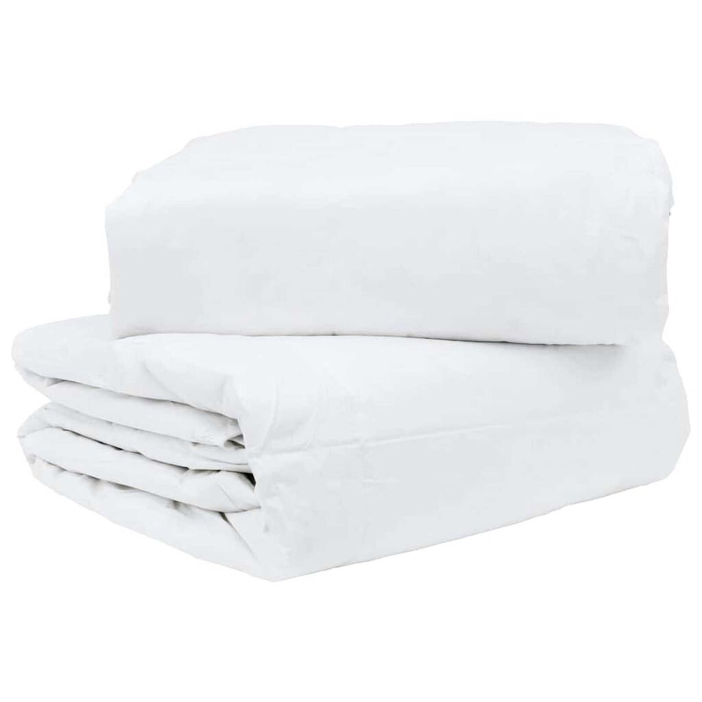 Set Παπλώματος Χειμώνα 3 pcs Λευκό 200 x 220 cm Μικροΐνες, Βαμβάκι
