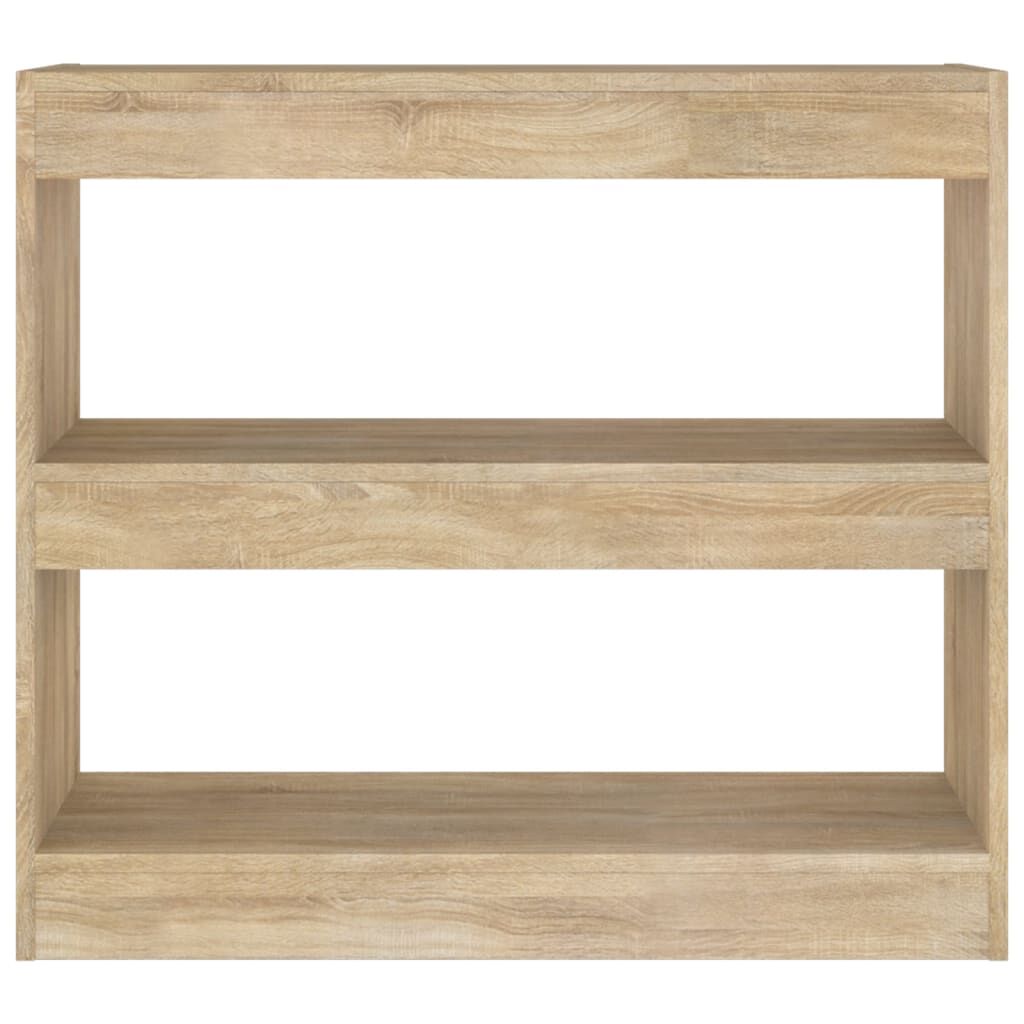 vidaXL Βιβλιοθήκη/Διαχωριστικό Χώρου Sonoma Δρυς 80 x 30 x 72 εκ.