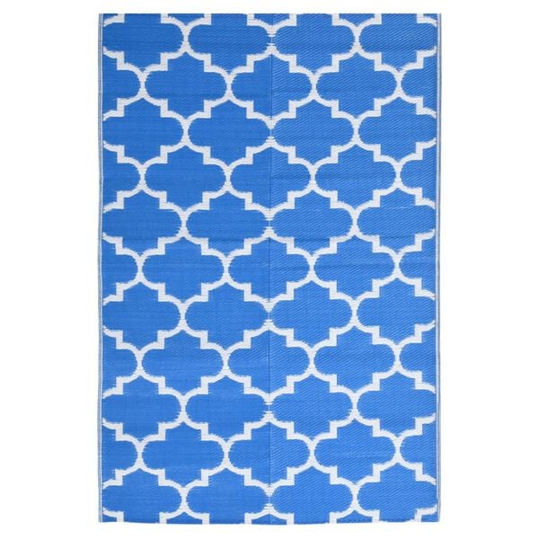 vidaXL Χαλί εξωτερικού χώρου ARAKIL μπλε 160x230 cm PP