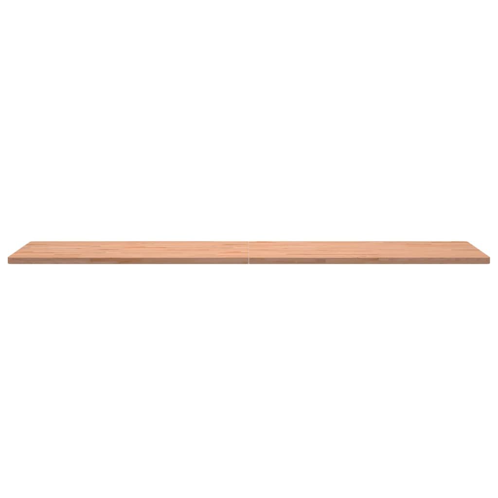 vidaXL Επιφάνεια Γραφείου 180 x 55 x 2,5 εκ. από Μασίφ Ξύλο Οξιάς
