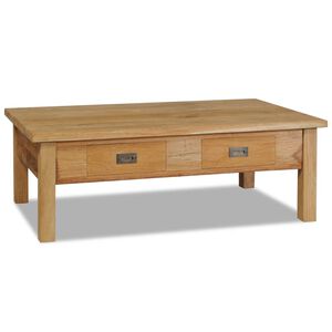 vidaXL &Tau;&rho;&alpha;&pi;έ&zeta;&iota; &Sigma;&alpha;&lambda;&omicron;&nu;&iota;&omicron;ύ 110 x 60 x 35 &epsilon;&kappa;. &alpha;&pi;ό &Mu;&alpha;&sigma;ί&phi; &Xi;ύ&lambda;&omicron; Teak