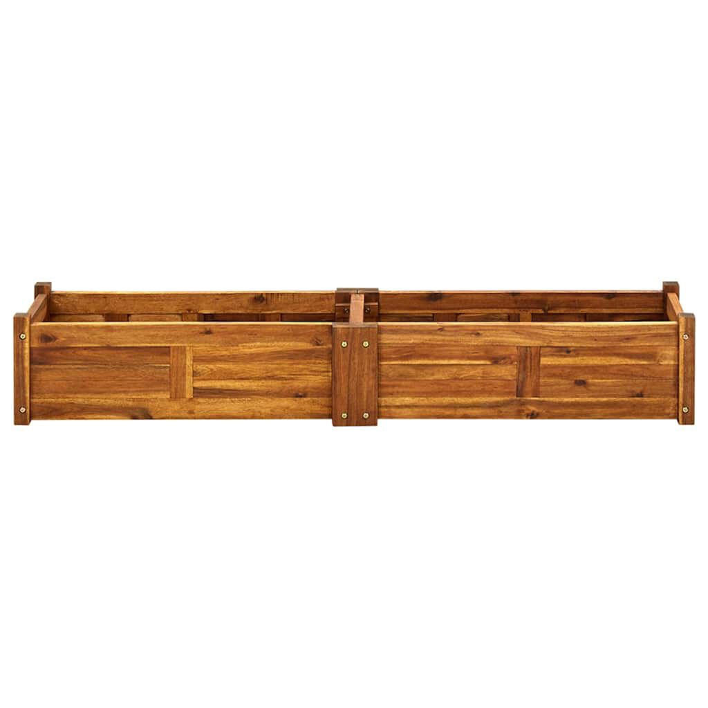 vidaXL Ζαρντινιέρα Υπερυψωμένη 150 x 30 x 25 εκ. από Ξύλο Ακακίας