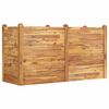 vidaXL Ζαρντινιέρα Υπερυψωμένη 160 x 60 x 84 εκ. Μασίφ Ξύλο Ακακίας