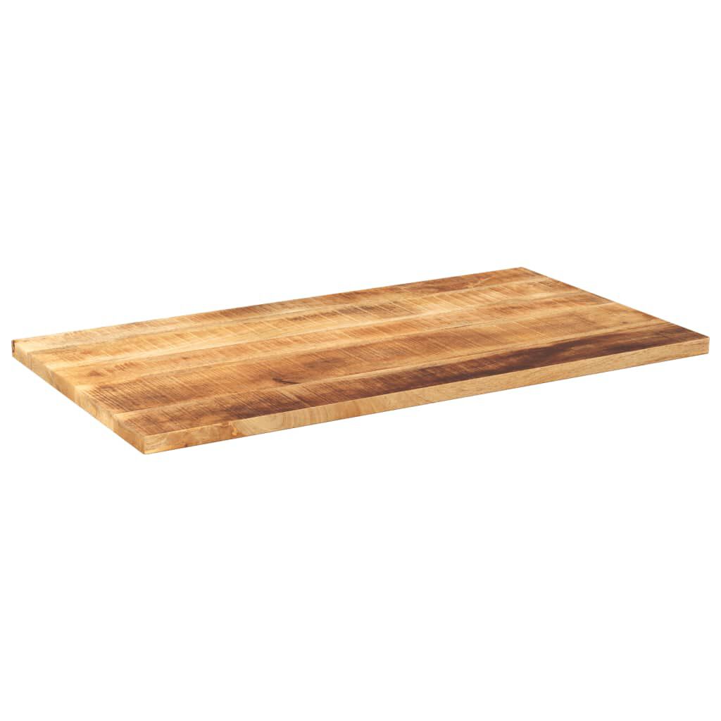 vidaXL Επιφάνεια Τραπεζιού Ορθογώνια 110x70x2,5 εκ. Μασίφ Ξύλο Μάνγκο