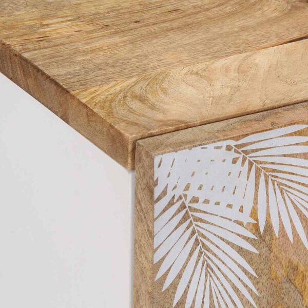 ντουλάπι τηλεόρασης vidaXL 105x33,5x46 cm μασίφ ξύλο Mango