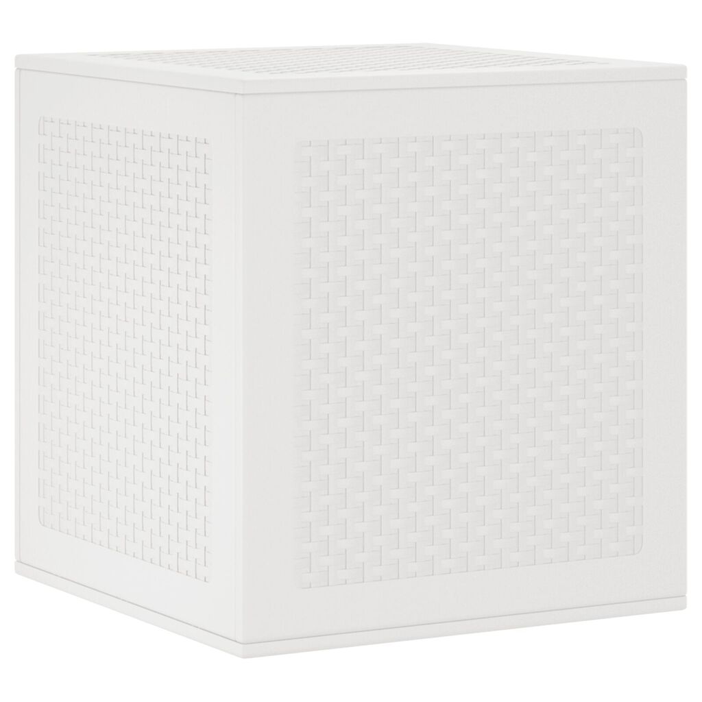 vidaXL Σακούλα Αποθήκευσης Κήπου Λευκή 55x53x57 εκ PP