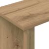 vidaXL End Table Artisan Oak 35 x 25 x 50 &epsilon;&kappa; &Epsilon;&pi;&epsilon;&xi;&epsilon;&rho;&gamma;&alpha;&sigma;&mu;έ&nu;&omicron; &xi;ύ&lambda;&omicron;