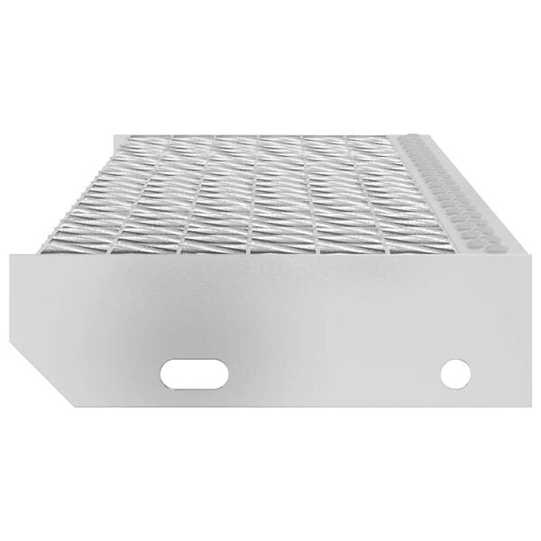 vidaXL Σκαλοπάτια από Σχάρα 70 x 24 x 7 εκ. από Γαλβανισμένο Χάλυβα