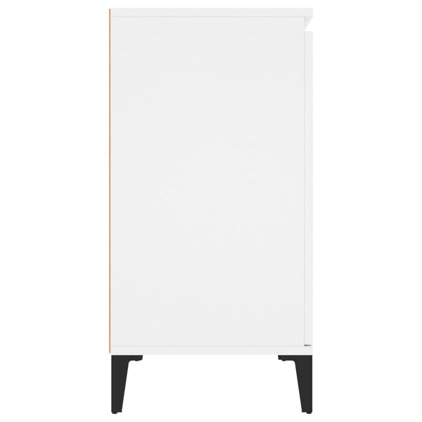 vidaXL Μπουφές Λευκός 102 x 35 x 70 εκ. από Επεξεργασμένο Ξύλο