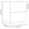 vidaXL Κομοδίνο Παλαιό ξύλο 45 x 40 x 55 εκ Επεξεργασμένο ξύλο