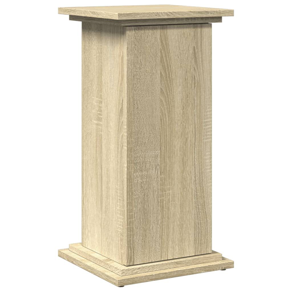 vidaXL Βάση Οθόνης με Αποθ. Sonoma Δρυς 31x30x60 εκ Επεξεργασμένο Ξύλο